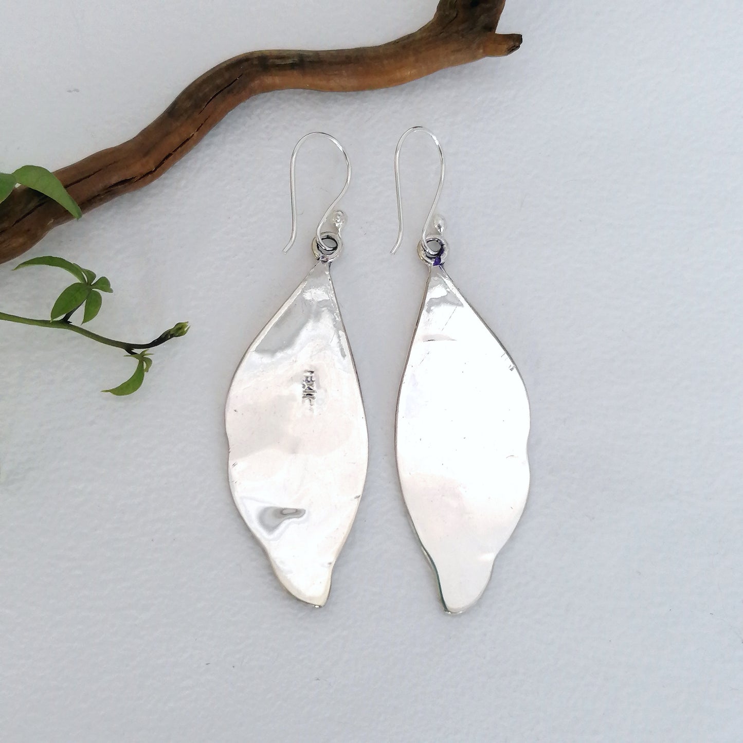 Purple Goddess Earrings - Abalone Shell